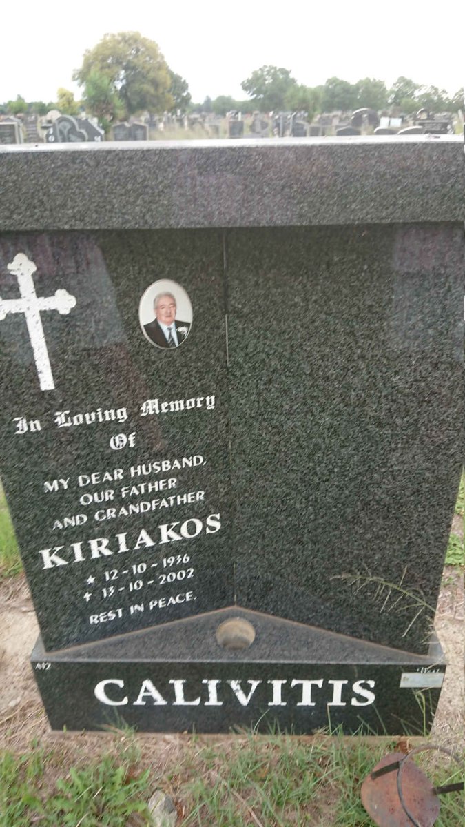 CALIVITIS Kiriakos 1936-2002