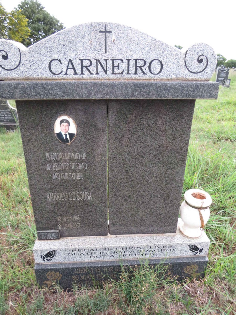 CARNEIRO Americo de Sousa 1945-2007