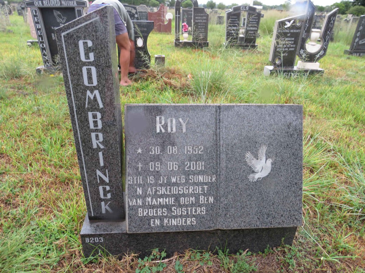 COMBRINCK Roy 1952-2001