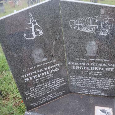 ENGELBRECHT Johannes Petrus Smit 1969-2010 :: STEPHENS Thomas Henry 1992-2007