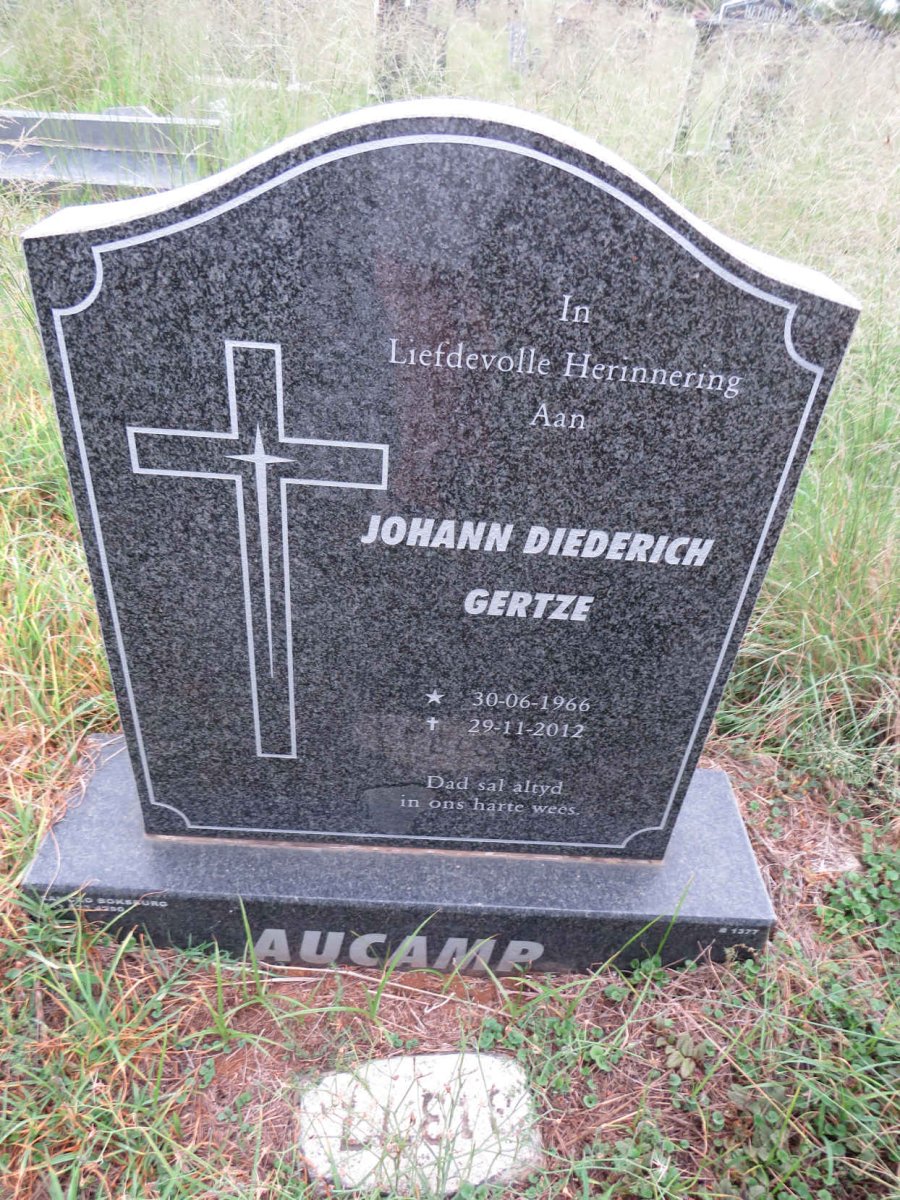 GERTZE Johann Diedrich 1966-2012