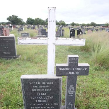 GOOSEN Samuel Ockert 1951-2011 & Elsia Sophya Luzya 1948-2001