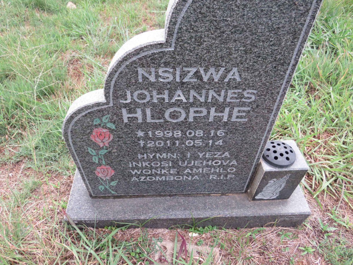 HLOPHE Nsizwa Johannes 1998-2011