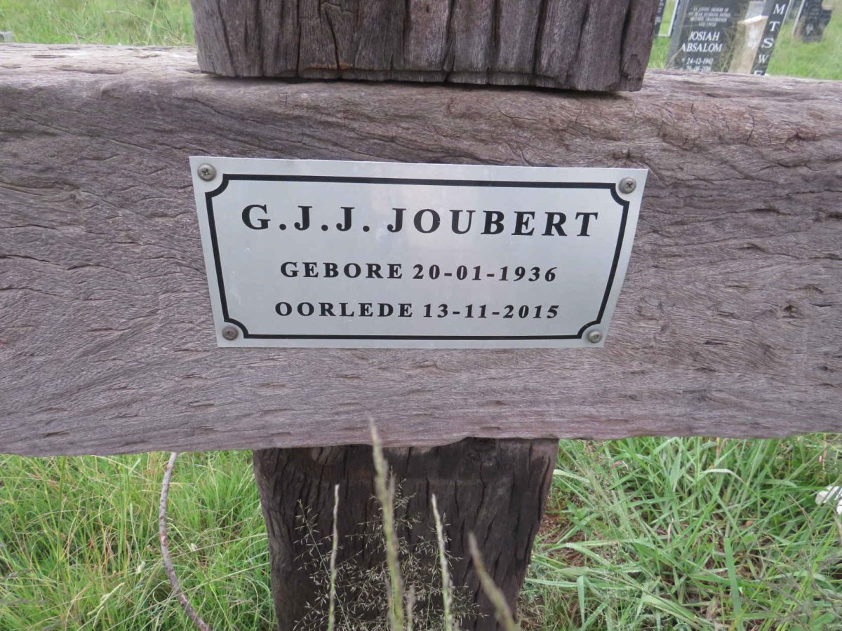 JOUBERT G.J.J. 1936-2015