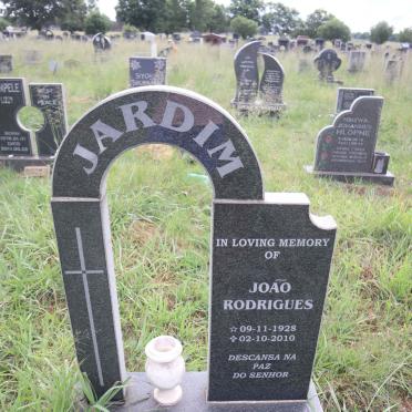 JARDIM Joao Rodrigues 1928-2010