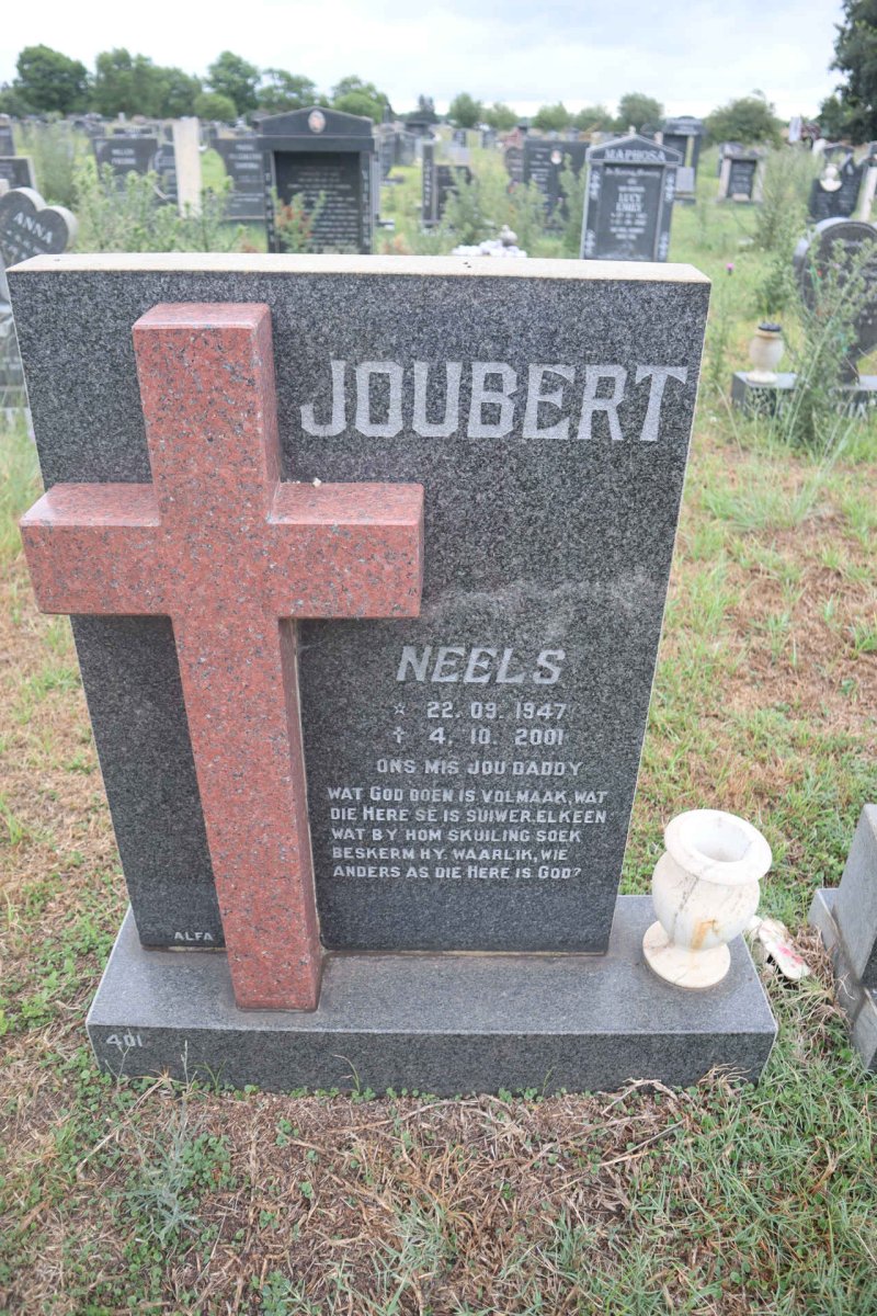 JOUBERT Neels 1947-2001