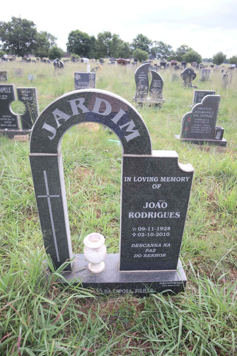 JARDIM Joao Rodrigues 1928-2010