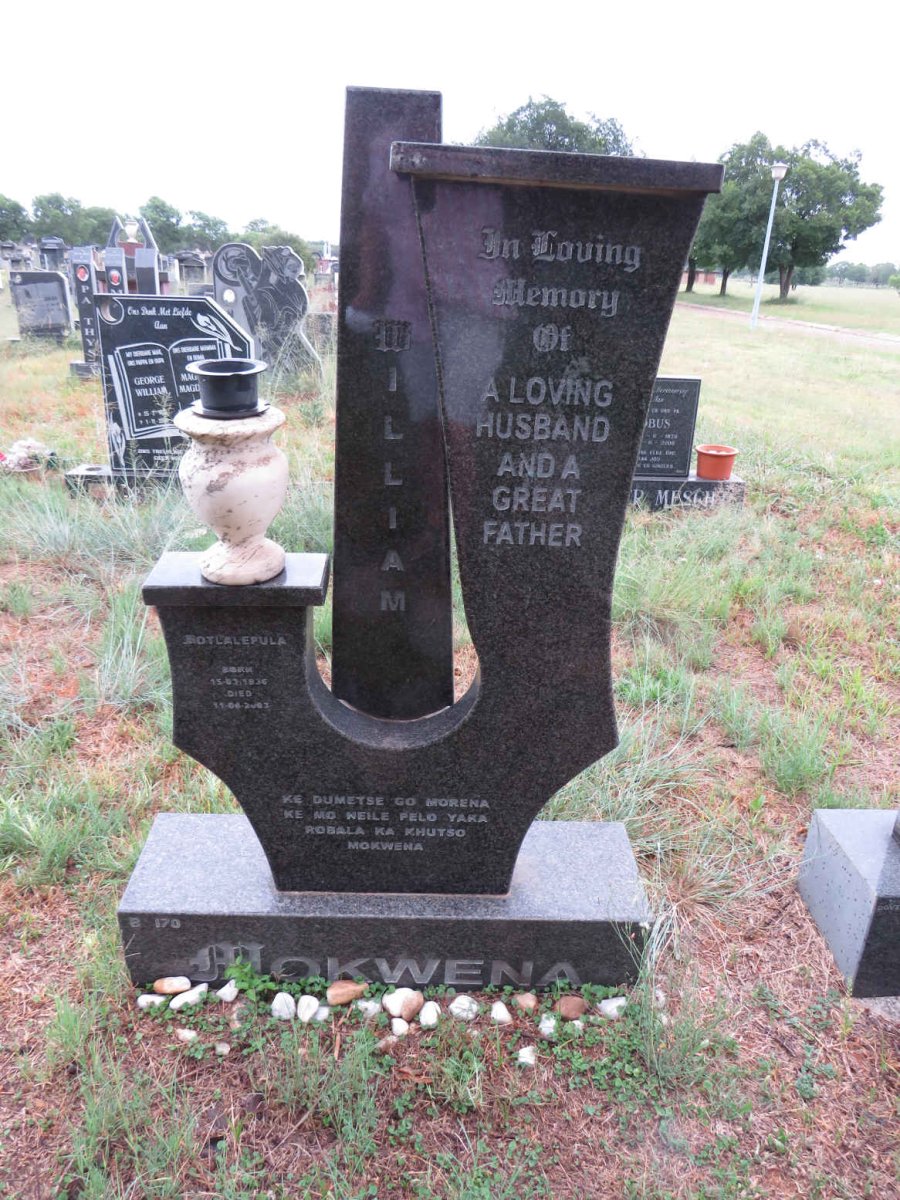 MOKWENA William 1936-2003