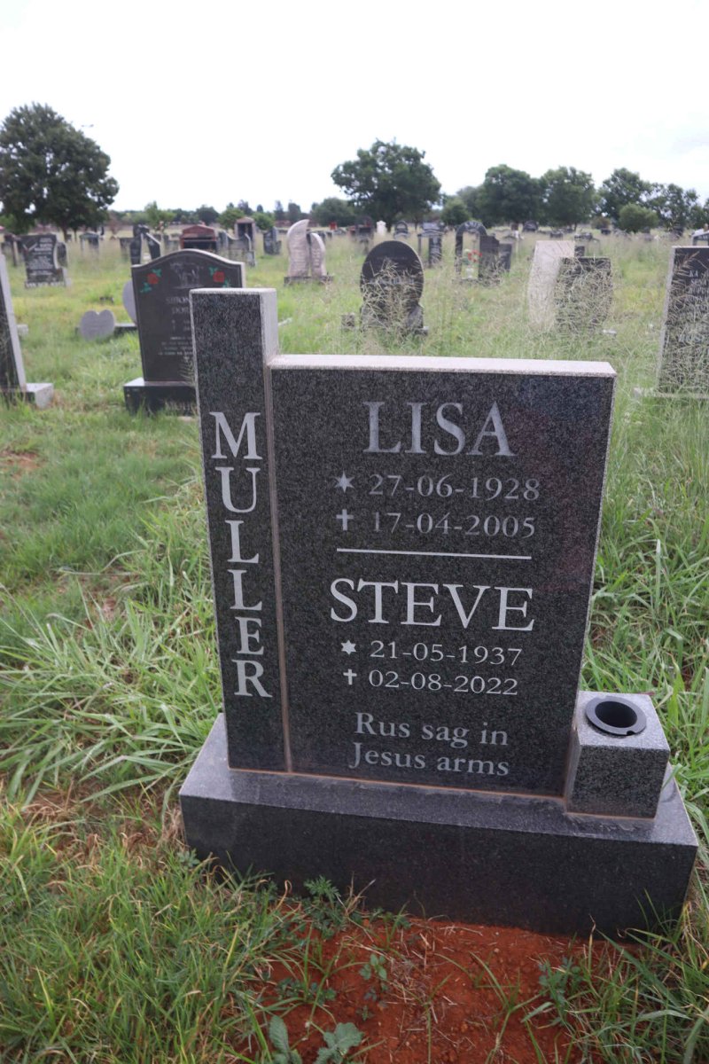 MULLER Steve 1937-2022 & Lisa 1928-2005