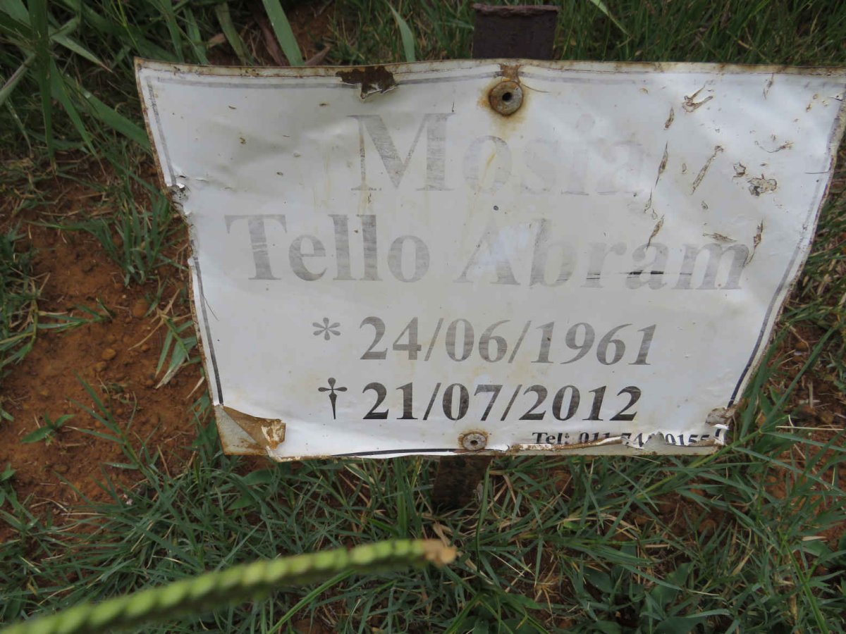 MOSIA Tello Abram 1961-2012