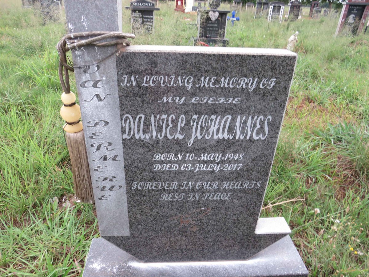 MERWE Daniel Johannes, van der 1948-2017