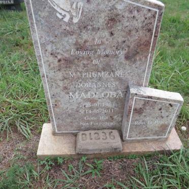 MADLOBA Maphumzane Johannes 1963-2011