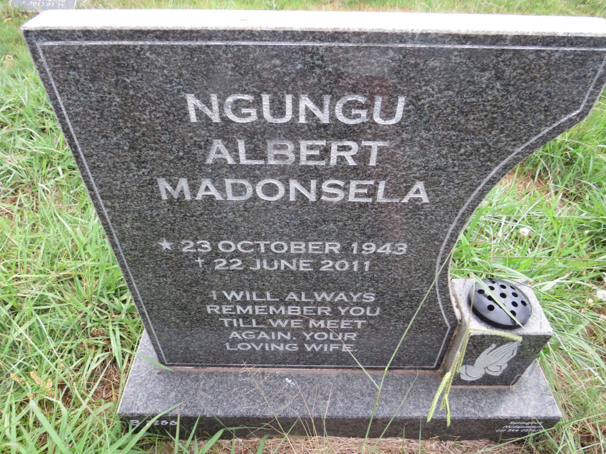 NGUNGA Albert Madonsela 1943-2011