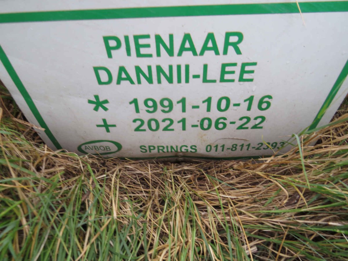 PIENAAR Dannii-Lee 1991-2021