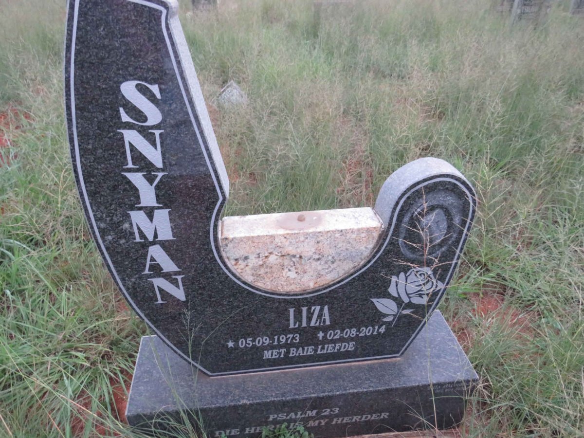 SNYMAN Liza 1973-2014