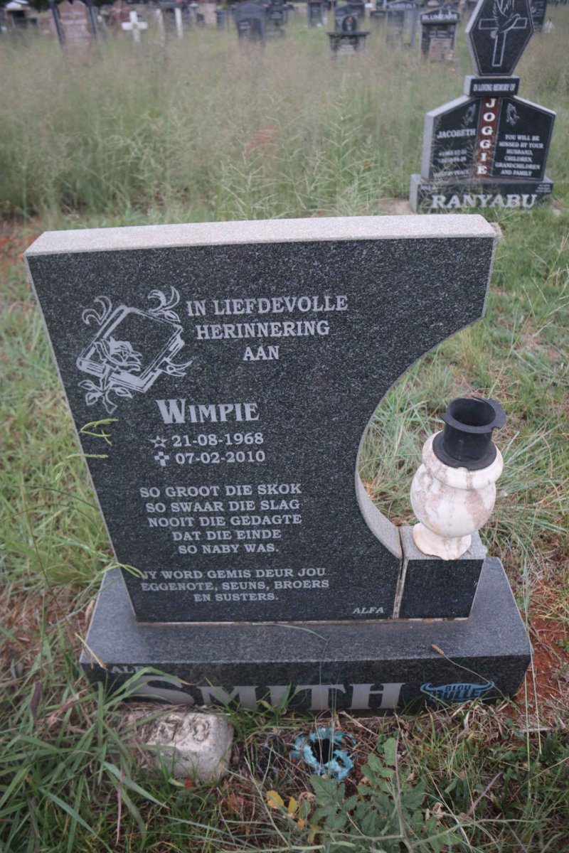 SMITH Wimpie 1968-2010