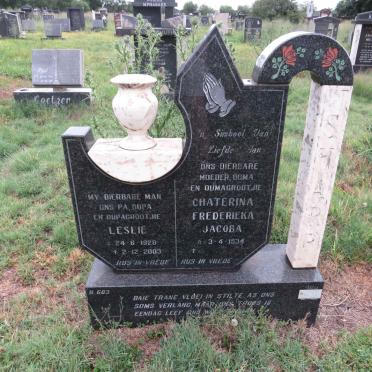 SHARP Leslie 1928-2003 & Chaterina Frederieka Jacoba 1934-