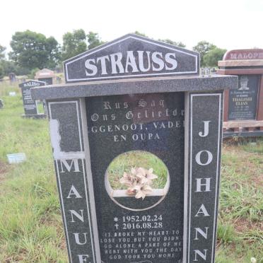 STRAUSS Manuel Johannes 1952-2016
