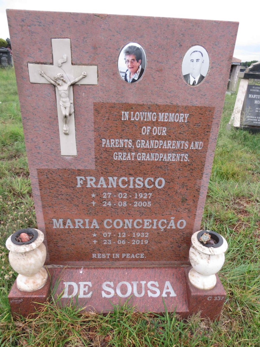 SOUSA Francisco, de 1927-2005 & Maria Conceicao 1932-2019