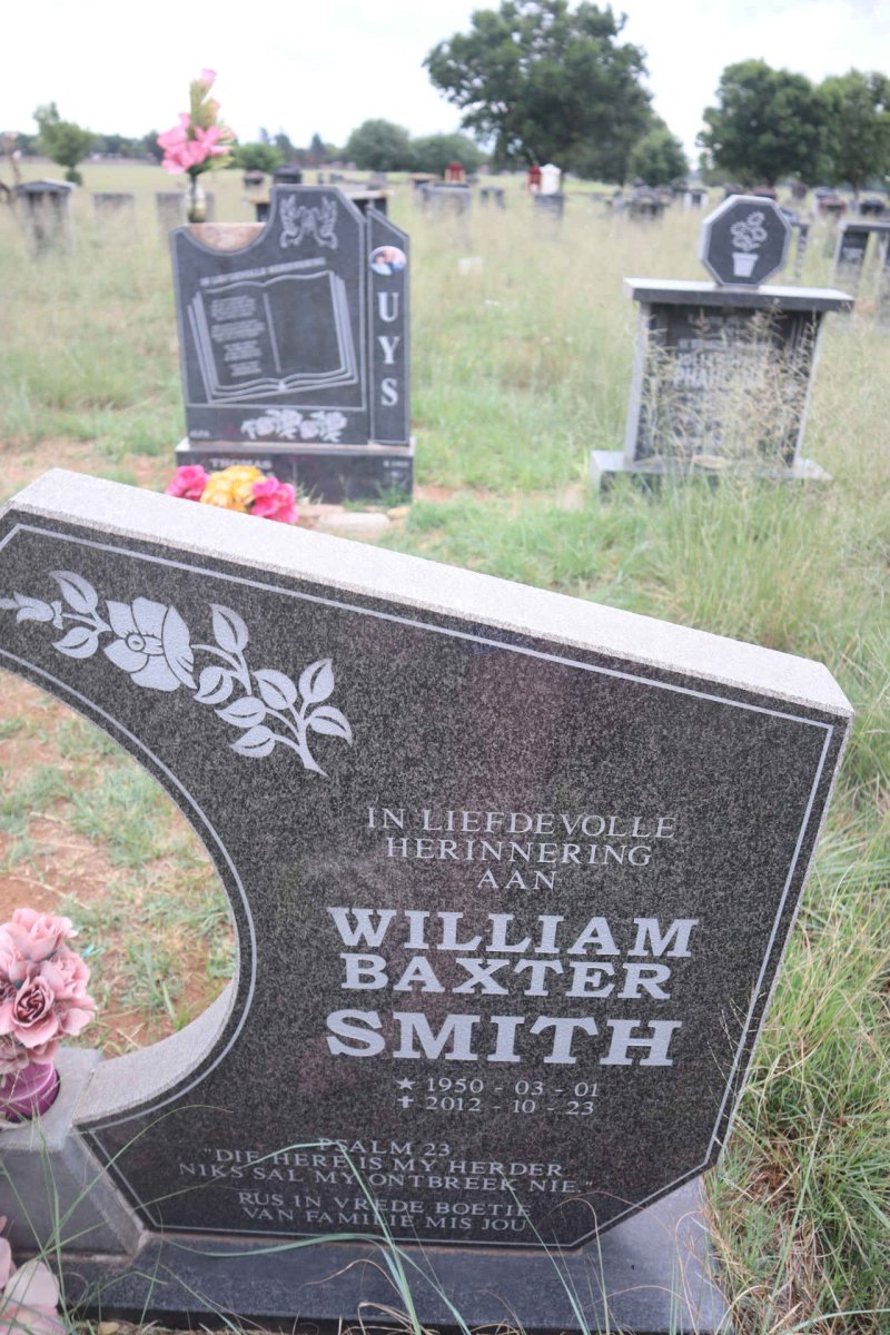 SMITH William Baxter 1950-2012