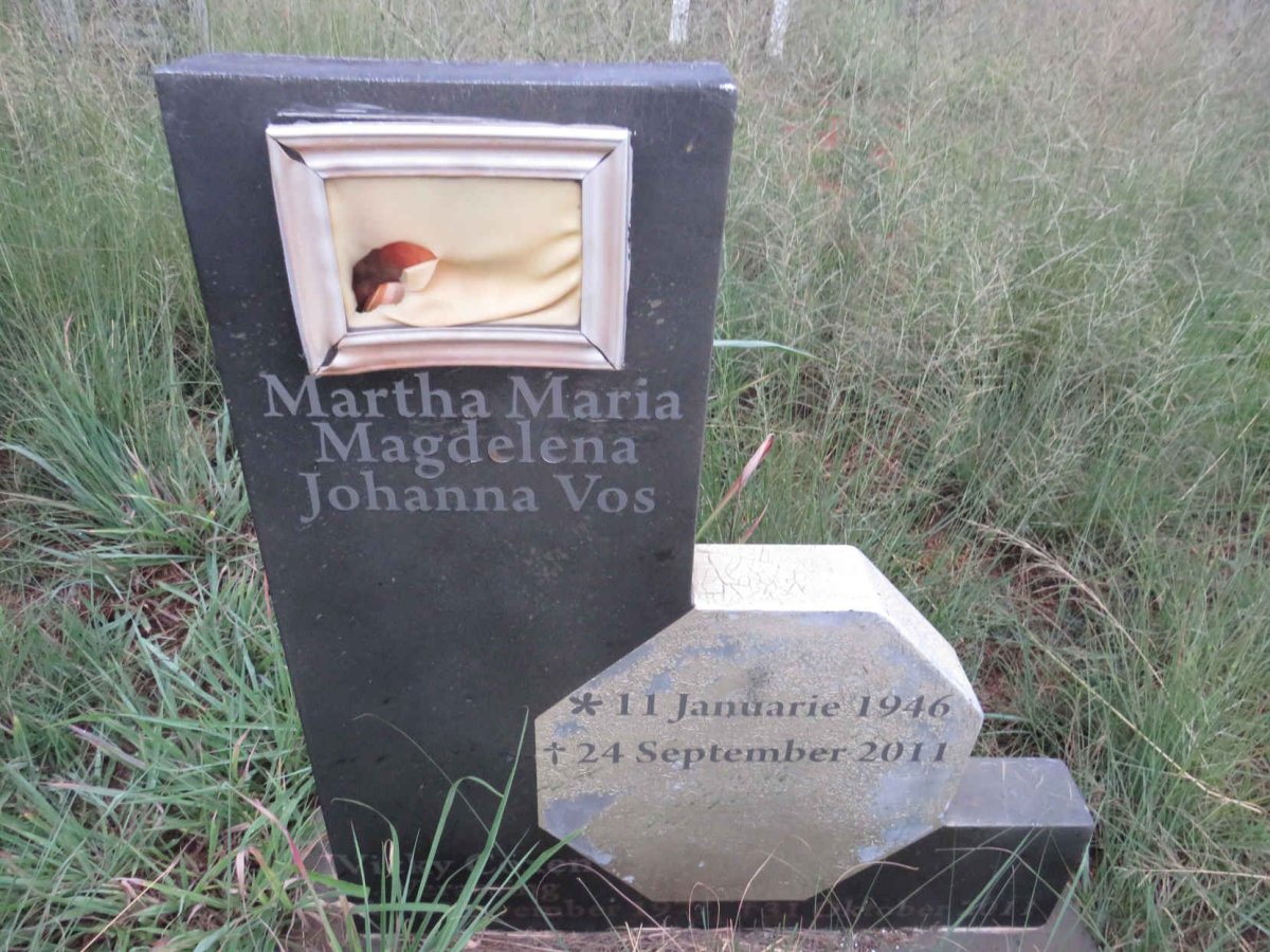 VOS Martha Maria Magdelena Johanna 1946-2011