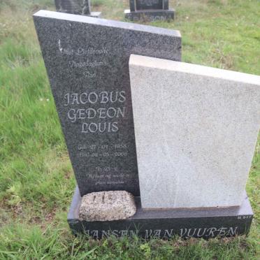 VUUREN Jacobus Gedeon Louis, Jansen van 1958-2006