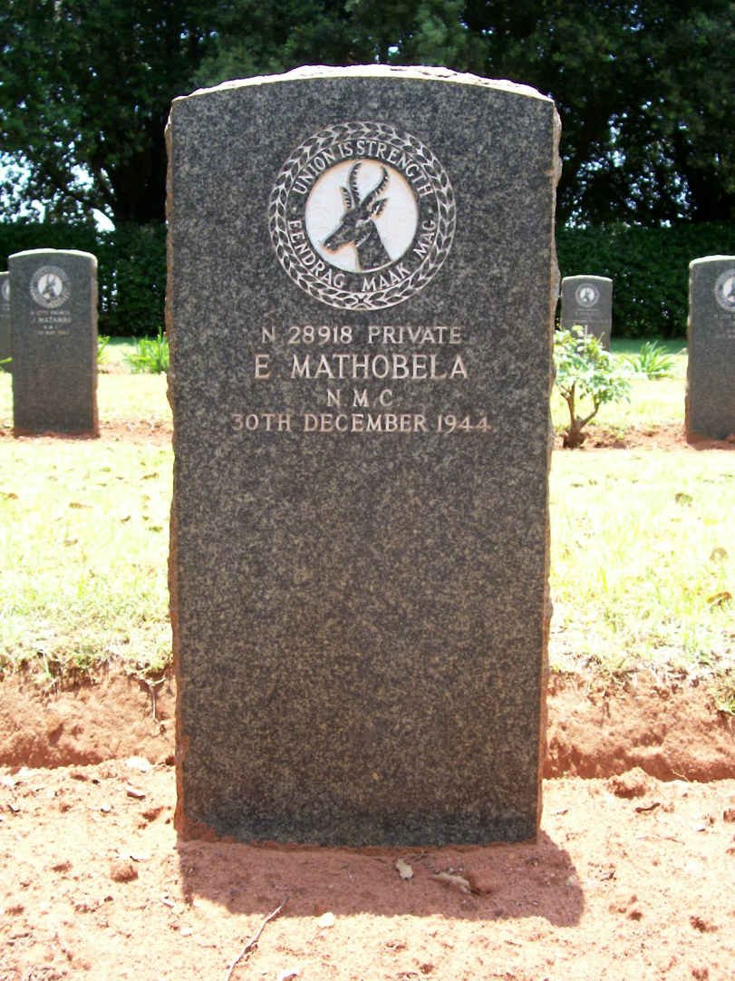 MATHOBELA E. -1944