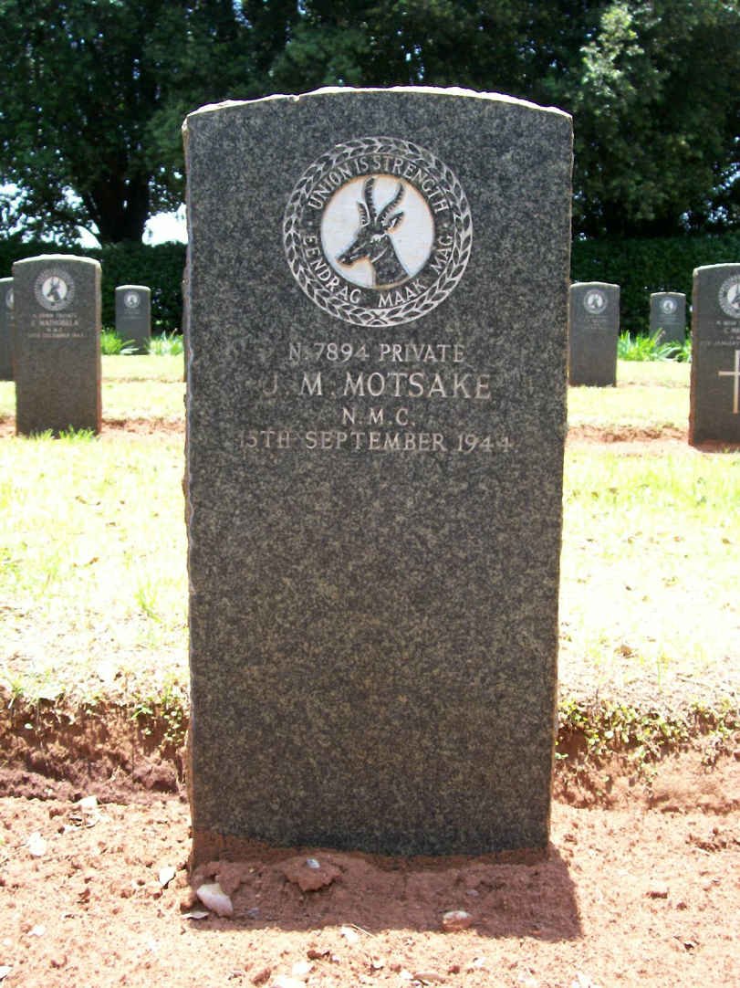 MOTSAKE J.M. -1944