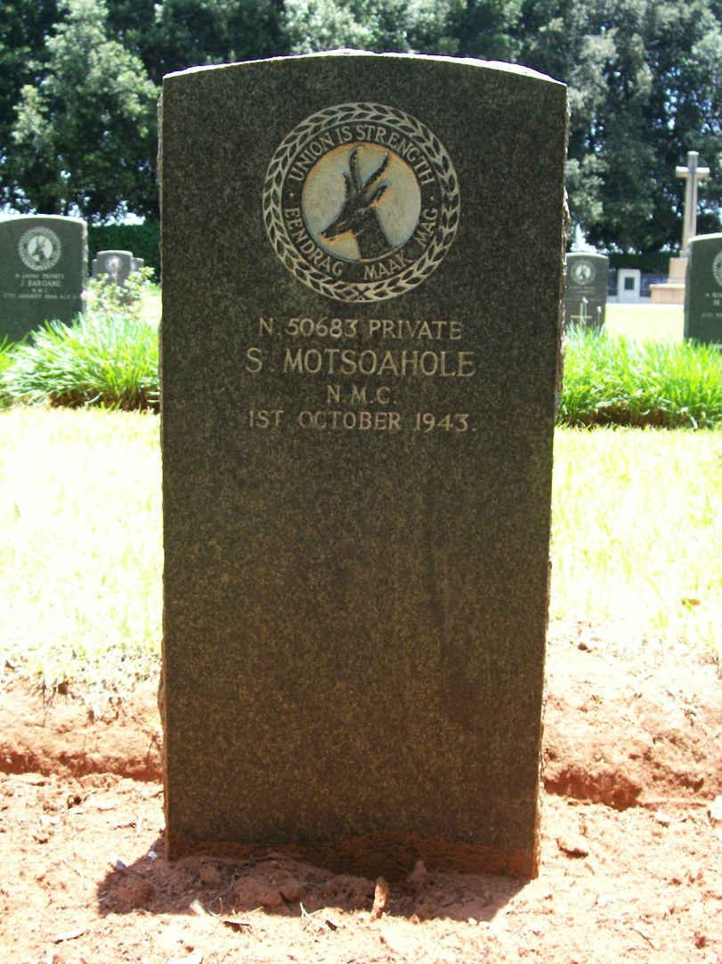 MOTSOAHOLE S. -1943