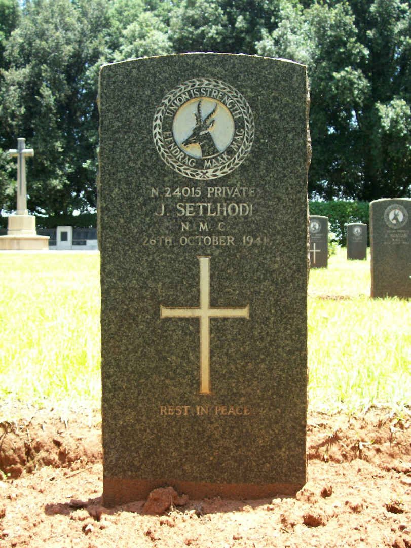 SETLHODI J. -1941