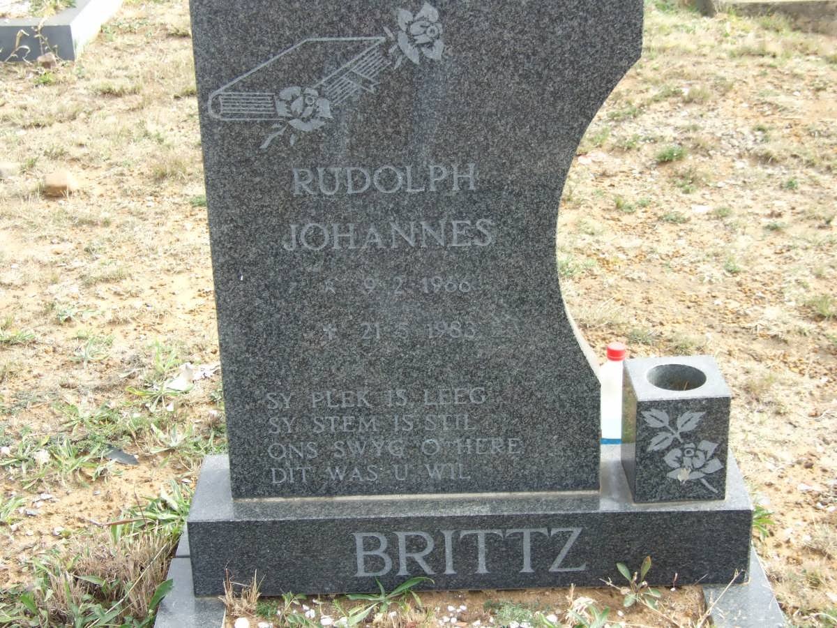 BRITTZ Rudolph Johannes 1966-1983