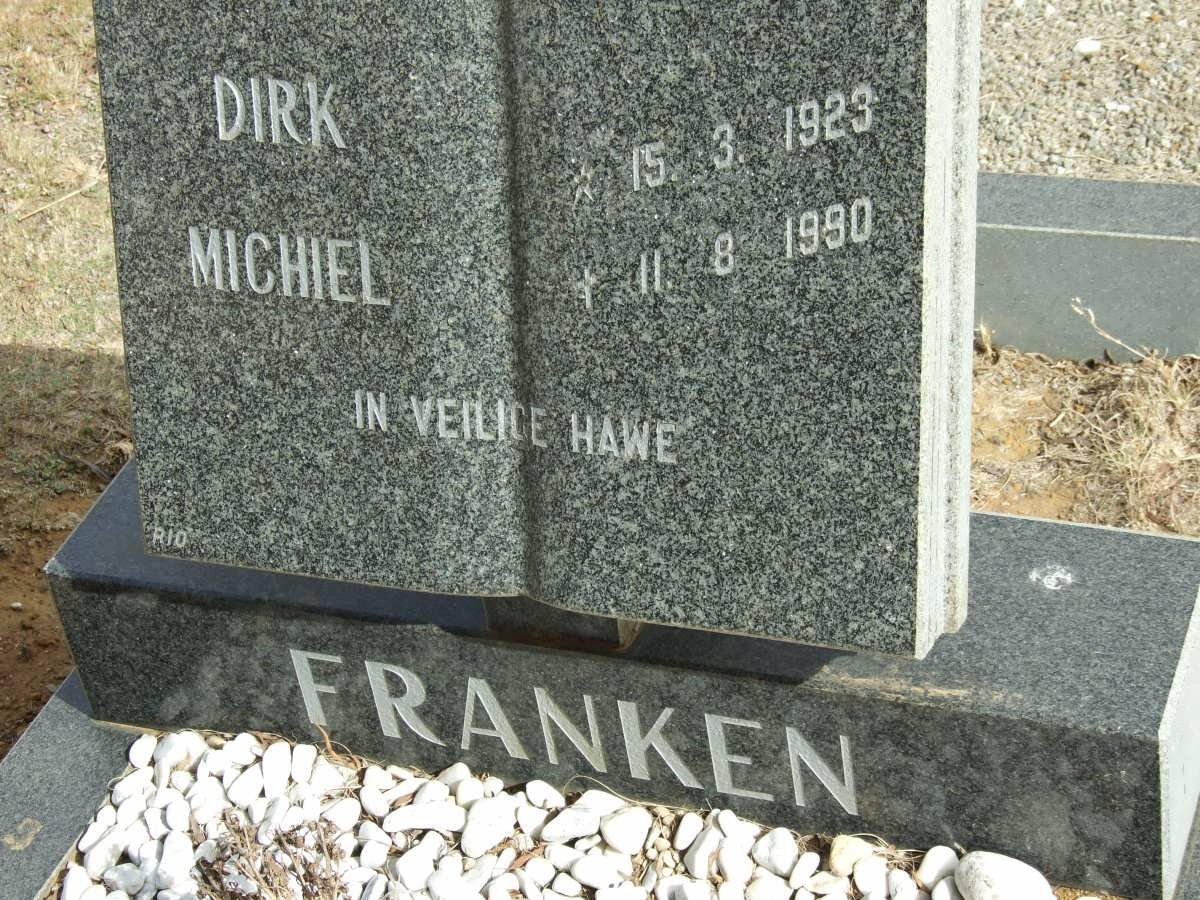 FRANKEN Dirk Michael 1923-1990