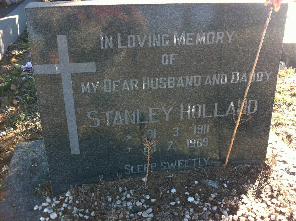 HOLLAND Stanley 1911-1969