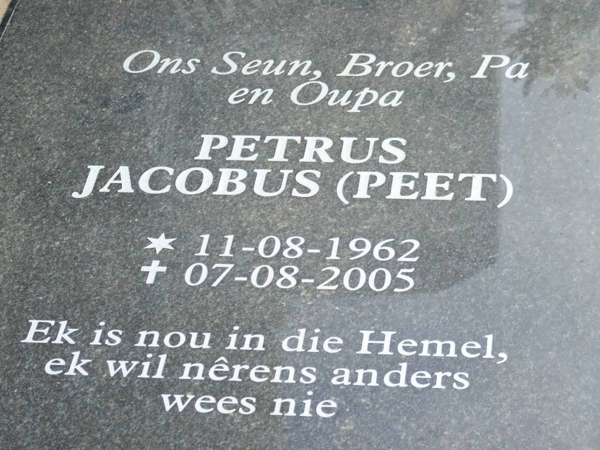 HATTINGH Petrus Jacobus 1962-2005