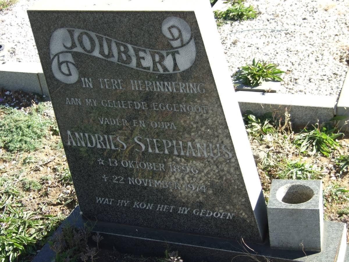 JOUBERT Andries Stephanus 1896-1974