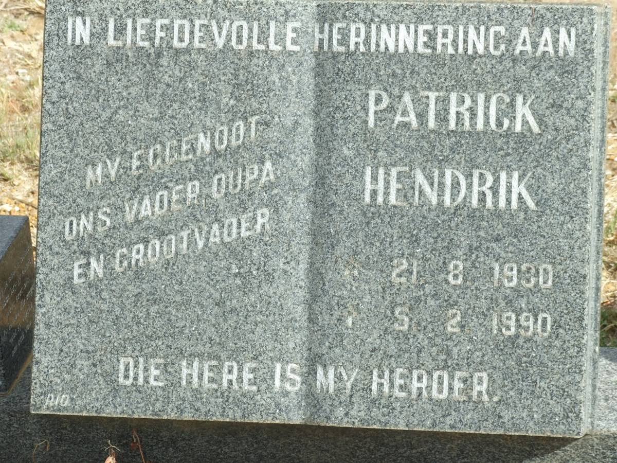 LOOTS Patrick Hendrik 1930-1990 
