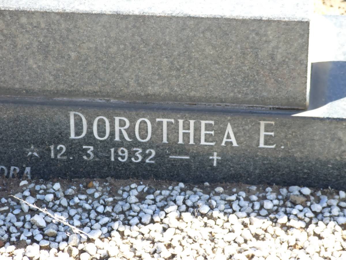 MAREE Dorothea E. 1932-