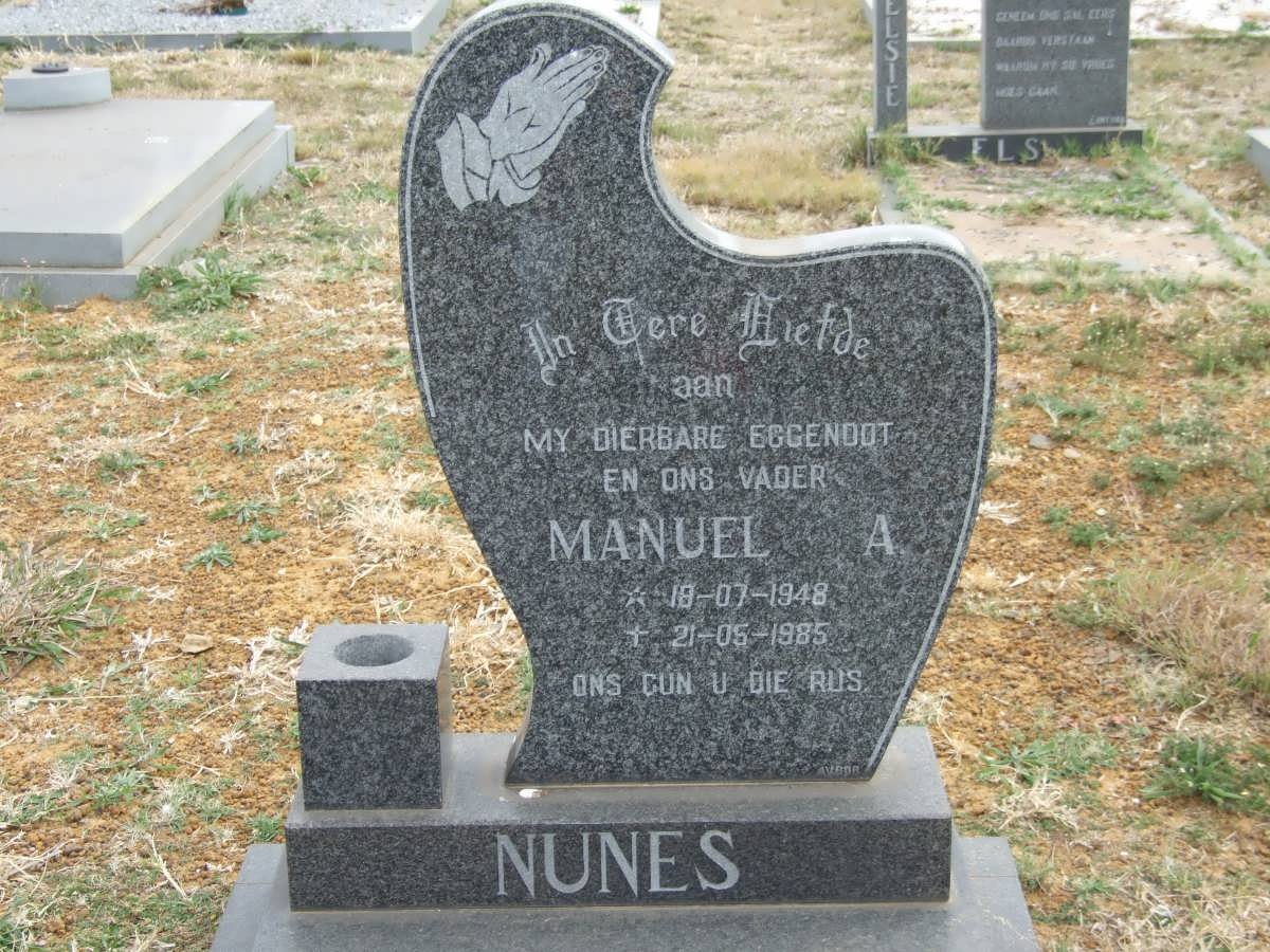 NUNES Manuel A. 1948-1985