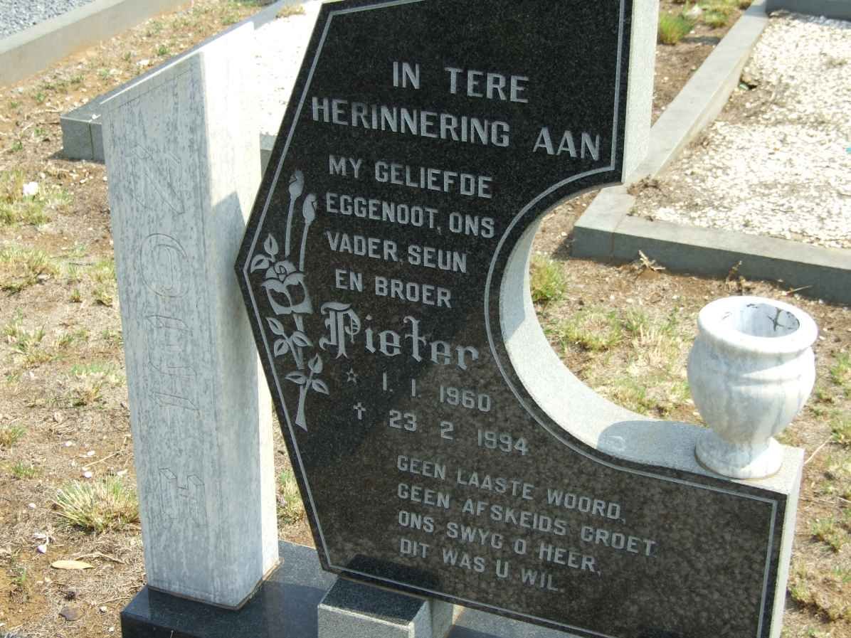 NOETH Pieter 1960-1994
