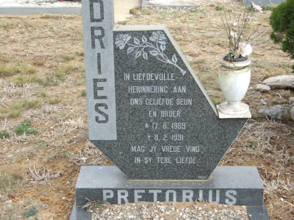 PRETORIUS Dries 1969-1991
