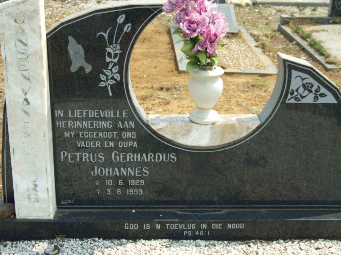 RENSBURG Petrus Gerhardus Johannes, Jansen van 1929-1993