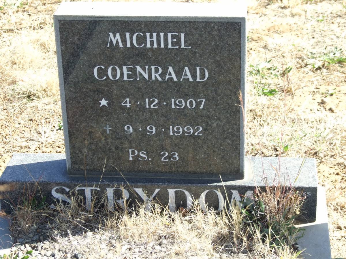 STRYDOM Michiel Coenraad 1907-1992