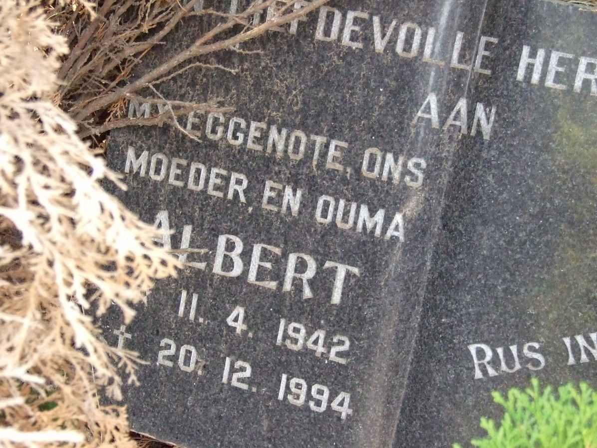 SMITH Albert 1942-1994