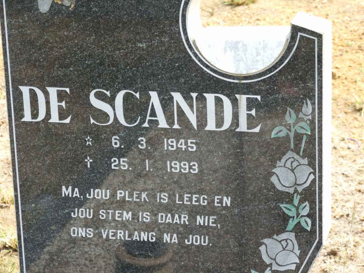 SCANDE de 1945-1993