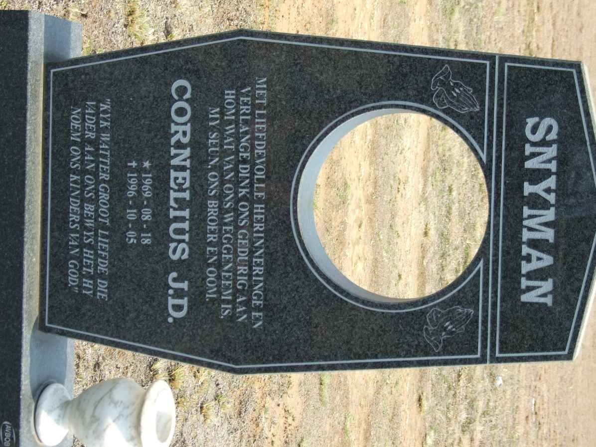 SNYMAN Cornelius J.D. 1969-1996