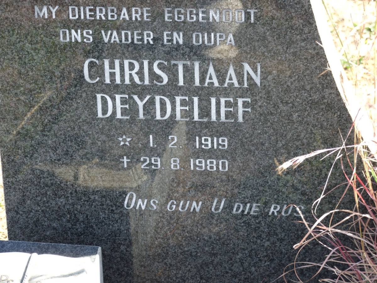 STEYN Christiaan Deydelief 1919-1980 