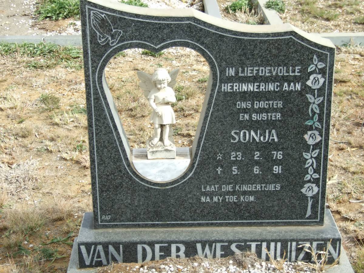 WESTHUIZEN Sonja, van der 1976-1991