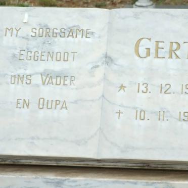 ? Gert 1923-1987