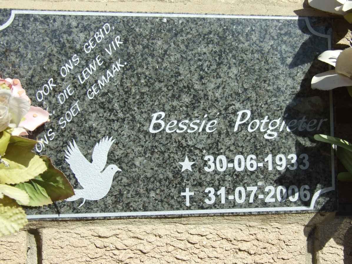 POTGIETER Bessie 1933-2006