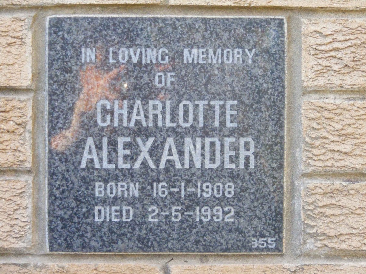 ALEXANDER Charlotte 1908-1992